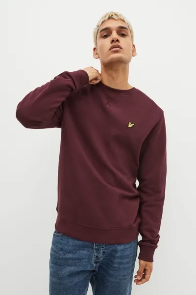 Толстовка с круглым вырезом Lyle & Scott, красный