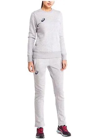 Спортивный костюм женский ASICS 156866 0714 WOMAN KNIT SUIT 1568660714-3 размер 50 цвет серый