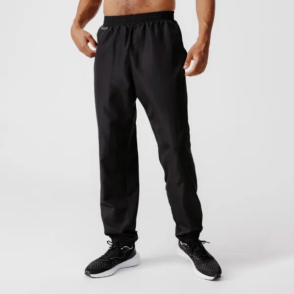 Дышащие брюки для бега Decathlon Dry 100 Kalenji, черный