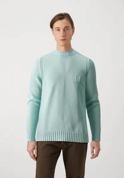 Свитер Mineral Watch Crewneck Jumper Belstaff, цвет skyline blue