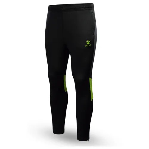 Детские брюки KELME Training Pant KID, черные / желтые, размер 160  , размер 160, черный