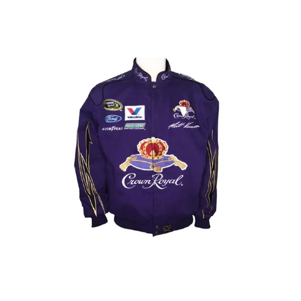Бомбер мужской NoBrand Ford Crown Royal фиолетовый L