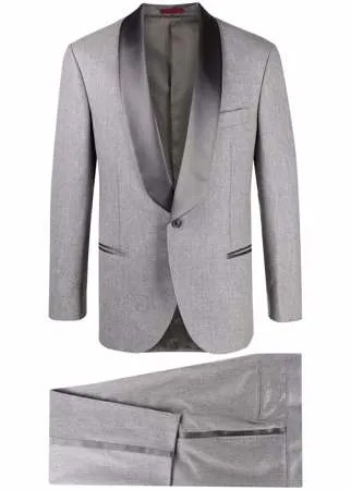 Brunello Cucinelli строгий костюм с однобортным пиджаком
