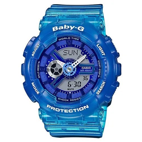 Наручные часы CASIO Baby-G BA-110JM-2A, синий