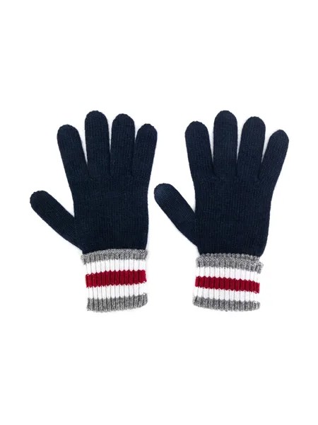 Dolce & Gabbana Kids перчатки с манжетами в полоску
