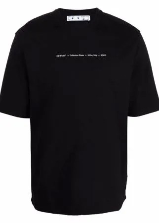 Off-White футболка с логотипом Arrows