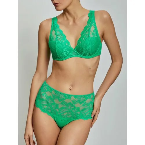 Трусы infinity lingerie, размер S, зеленый