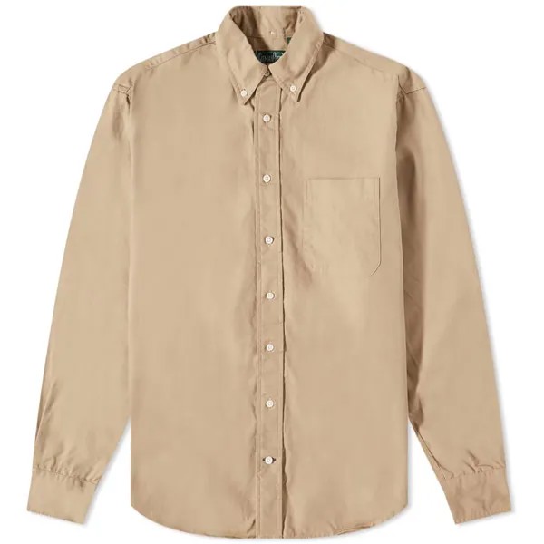 Рубашка Gitman Vintage Button Down Overdyed Oxford Shirt