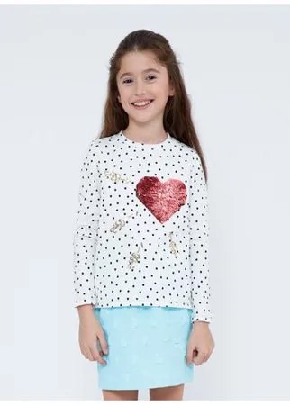 Лонгслив ZARINA 9122519419D Белый 146