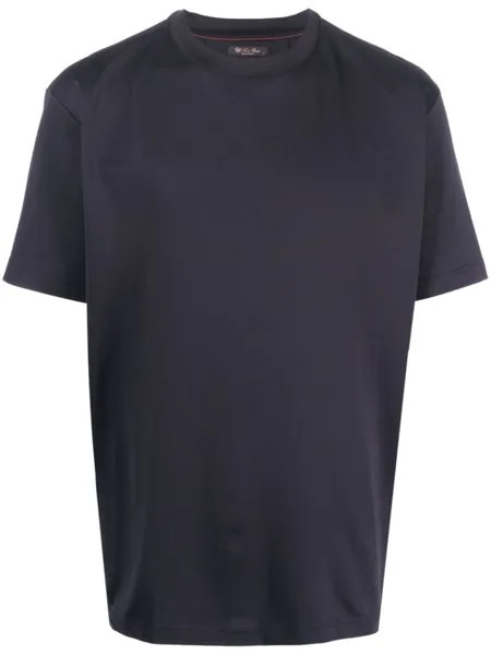 Loro Piana футболка с короткими рукавами, синий