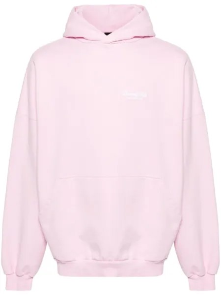 Balenciaga худи Beverly Hills с вышивкой, розовый