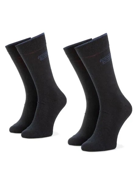 Комплект из 3 высоких носков унисекс Camel Active, синий