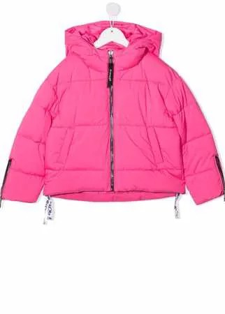 Pinko Kids пуховик с капюшоном