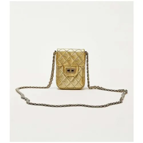 Ресейл сумка Chanel, 2.55 , Золотой, Хорошее