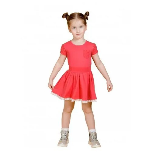 Трикотажная юбка для девочки M-bimbo (ДВ-19-46 92; Розовый)
