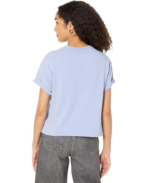 Футболка RVCA Strata Short Sleeve Tee, цвет Grey Purple