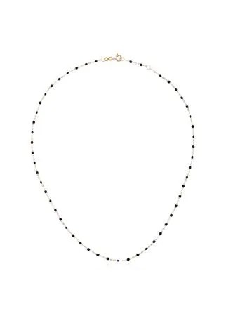 Gigi Clozeau колье Classic Gigi из желтого золота с бусинами