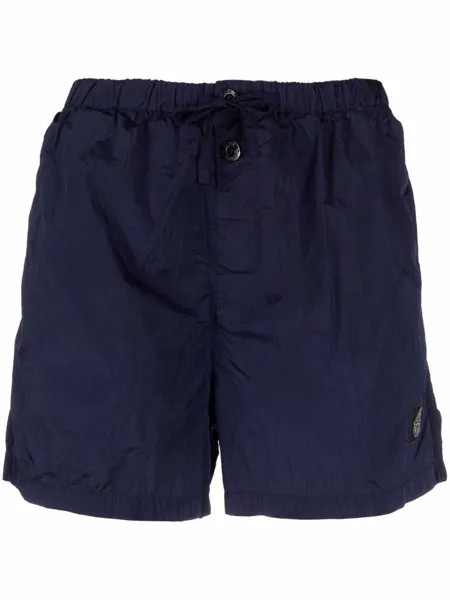 Stone Island плавки-шорты с нашивкой Compass