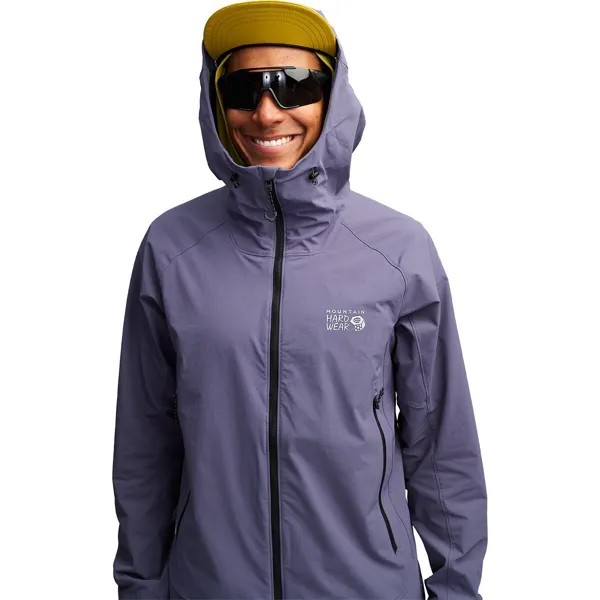 Куртка с капюшоном chockstone alpine lt Mountain Hardwear, синий