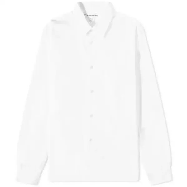 Рубашка Comme Des Garçons Shirt Forever Poplin, белый