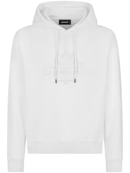 Dsquared2 худи с логотипом, белый
