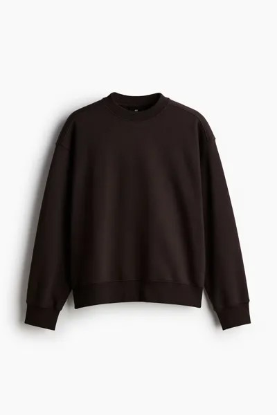 Толстовка свободного кроя H&M, коричневый