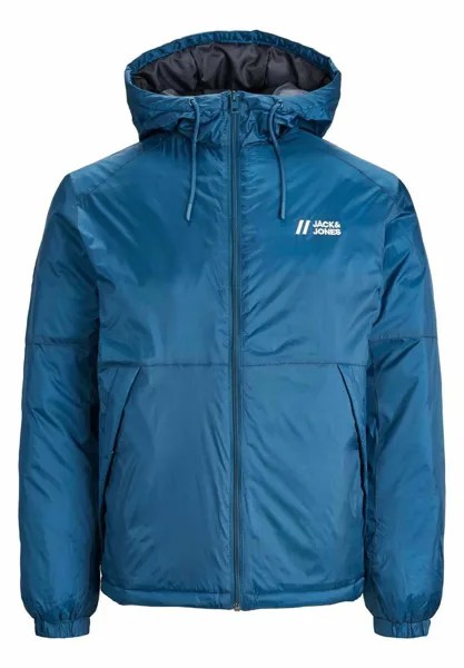 Зимняя куртка Jack & Jones, бирюзовый