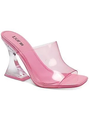 Женские розовые босоножки без шнуровки на каблуке с квадратным носком BAR III Cherr, 9,5 м