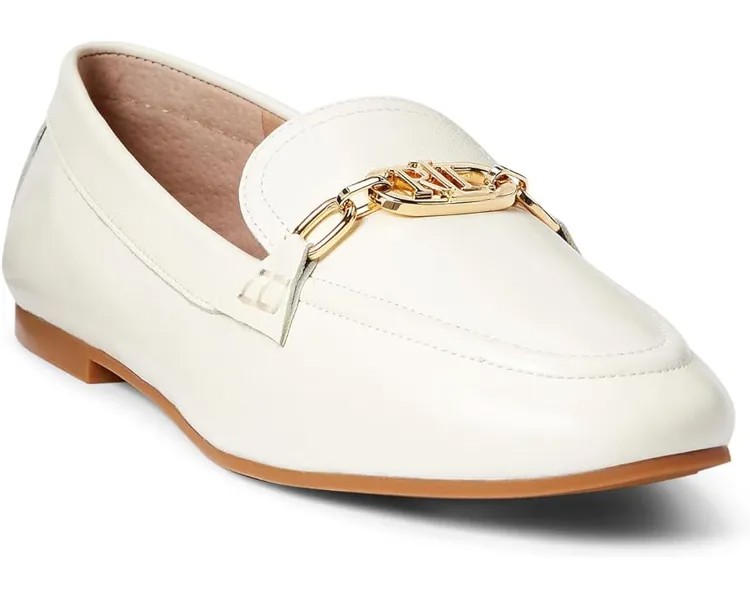 Лоферы LAUREN Ralph Lauren Averi Nappa Leather Loafer, цвет Vanilla