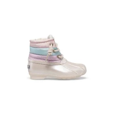 Ботинки Sperry Top-Sider Big Kid Saltwater Junior Duck Boot Pastel Multi 11 M