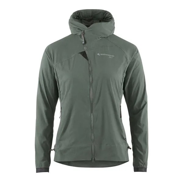 Спортивная куртка Klättermusen Nal Hooded softshell, зеленый