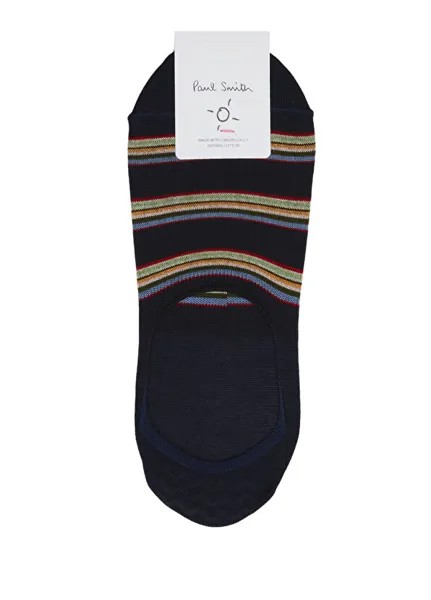 Темно-синие мужские носки в полоску Paul Smith