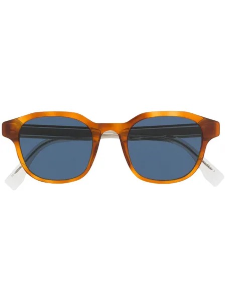 Fendi Eyewear солнцезащитные очки в круглой оправе