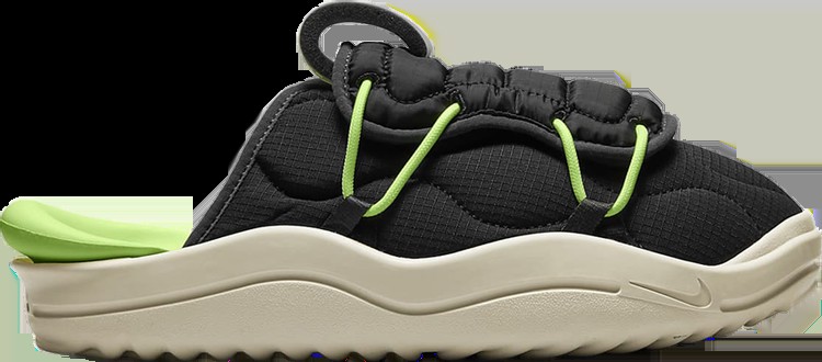 Сандалии Nike Offline 3.0 Mule 'Black Ghost Green', черный