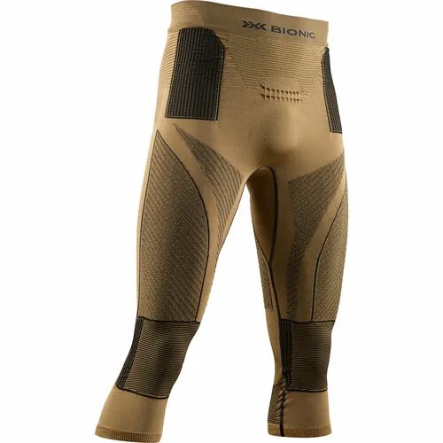 Термобелье низ X-bionic Radiactor 4.0 Pants 3/4 Men, размер 48, золотой
