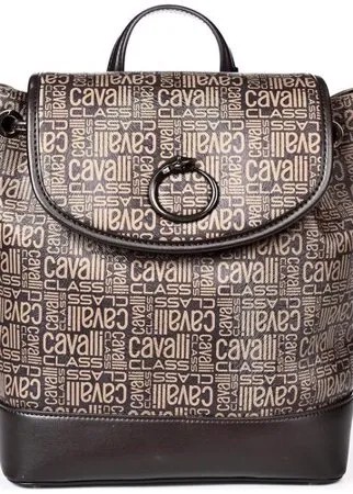 Сумка-рюкзак женская Cavalli Class C92PWCSD0055025 brown Monogram 005