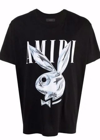 AMIRI футболка Metallic Playboy Bunny