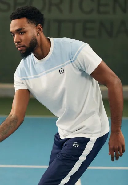 Футболка с принтом NEW YOUNG LINE Sergio Tacchini, белый