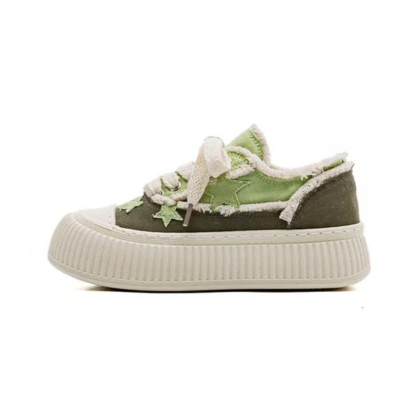 Кроссовки RENBEN Skateboarding Shoes Women's Low-top, розовый