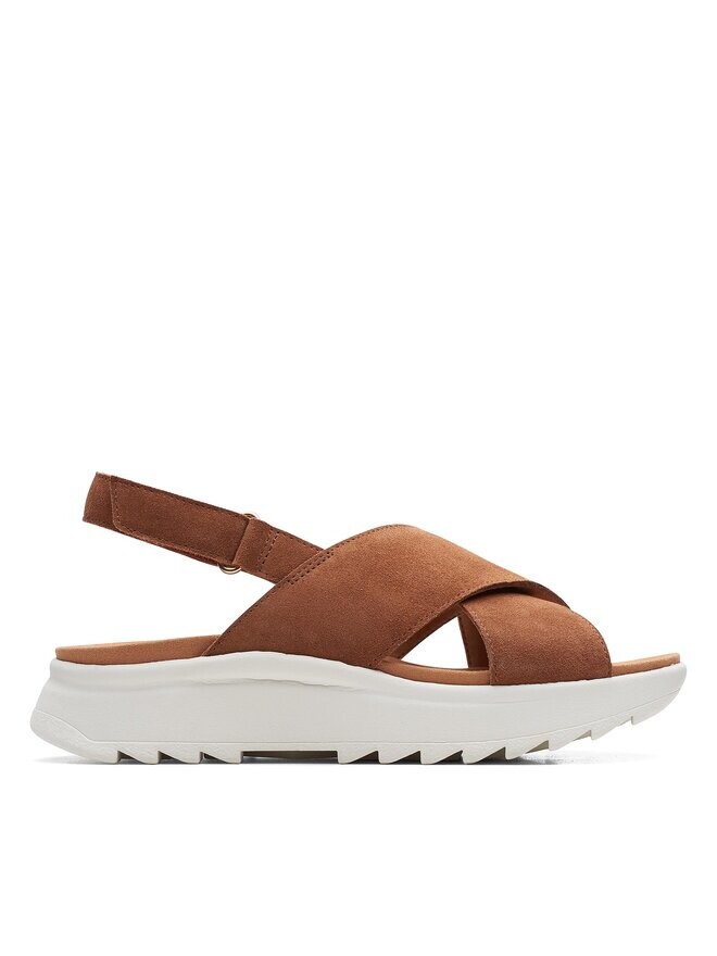 Сандалии Clarks, коричневый