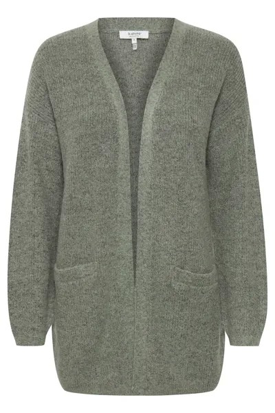 Вязаный кардиган B.Young BYOLYMPIA LS CARDIGAN, светло-зеленый