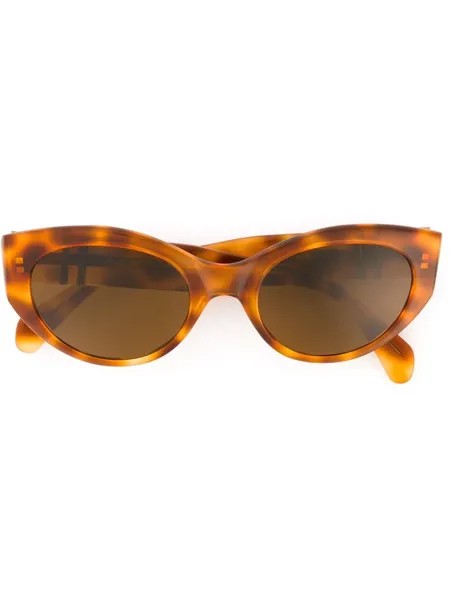 Persol Pre-Owned солнцезащитные очки с оправой 