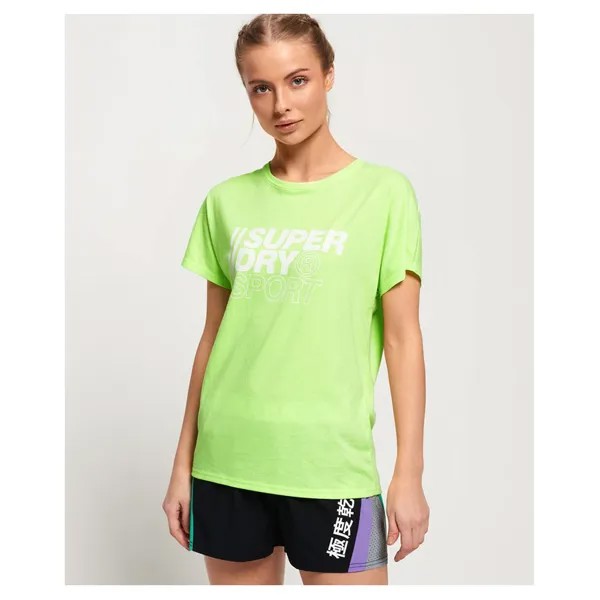 Футболка Superdry Core Sport, зеленый