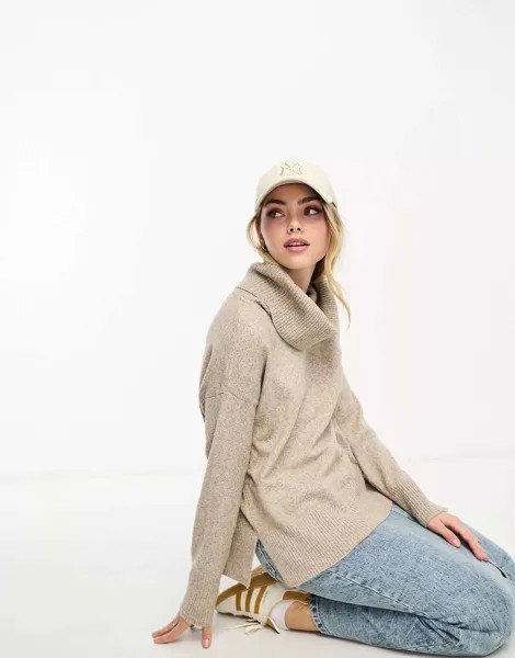 Джемпер Vero Moda светло-коричневого цвета