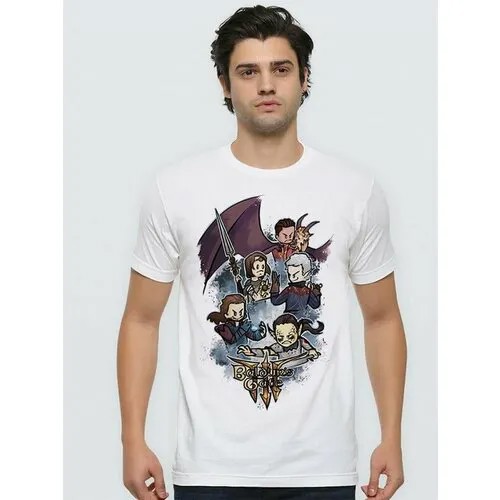 Футболка Design Heroes, размер 2XL, белый