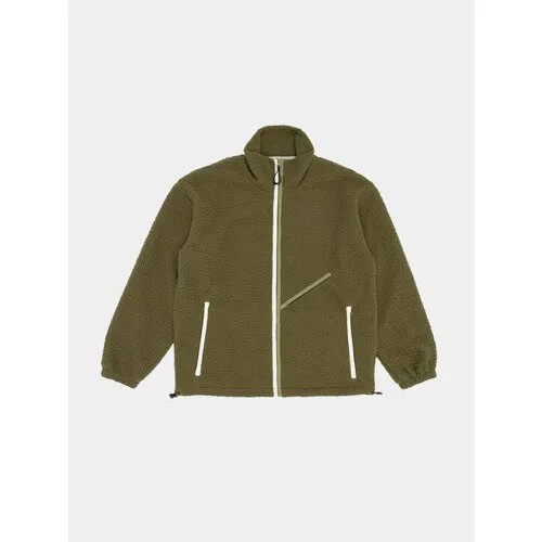Куртка Garbstore Zip up Fleece, размер XL, хаки