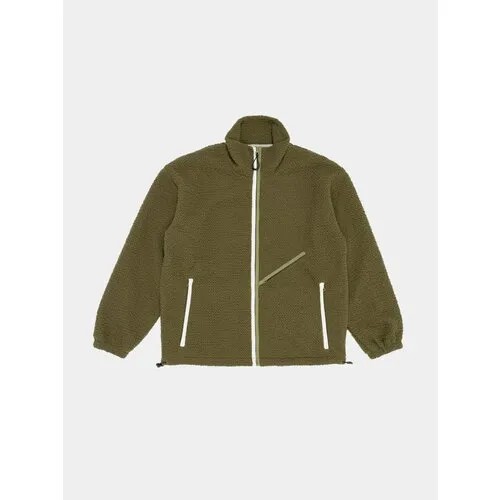 Куртка Garbstore Zip up Fleece, размер M, хаки