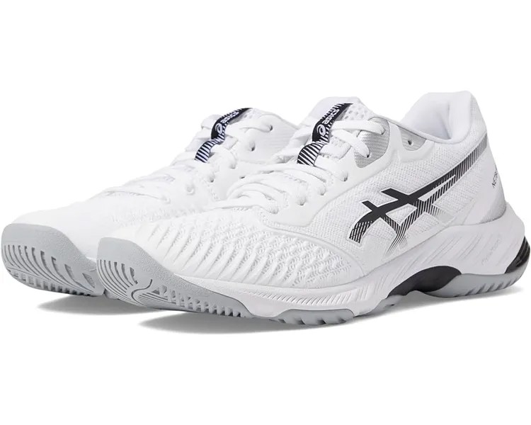 Кроссовки ASICS Netburner Ballistic FF 3, белый/черный