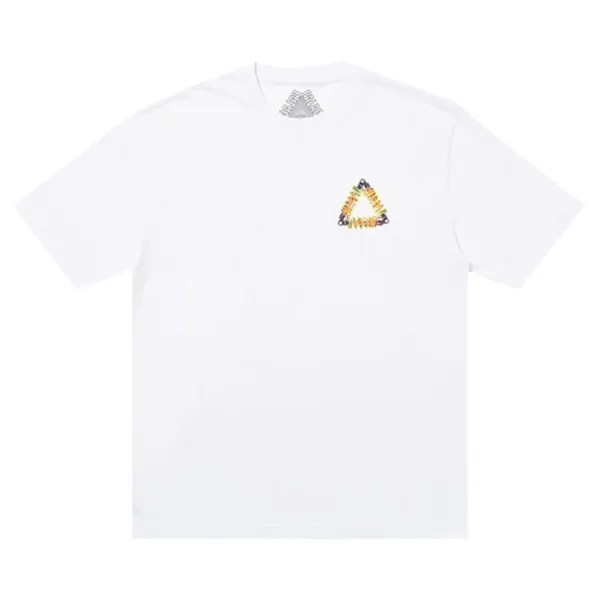 Футболка Palace Tri-Pumping T-Shirt 'White', белый