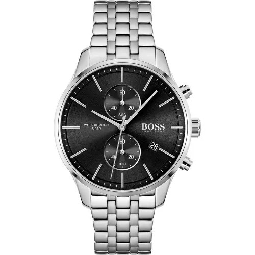 Наручные часы мужские HUGO BOSS HB1513869 серебристые